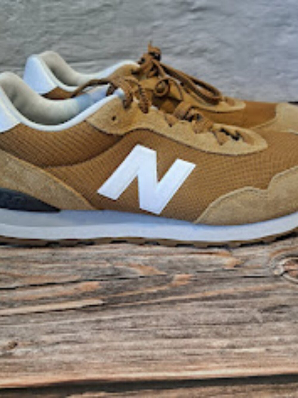 New Balance 515v3 Workwear brown suede and mesh men's sneakers size 9